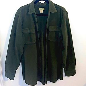 Vintage LL Bean Polar Fleece Button Up Shirt
